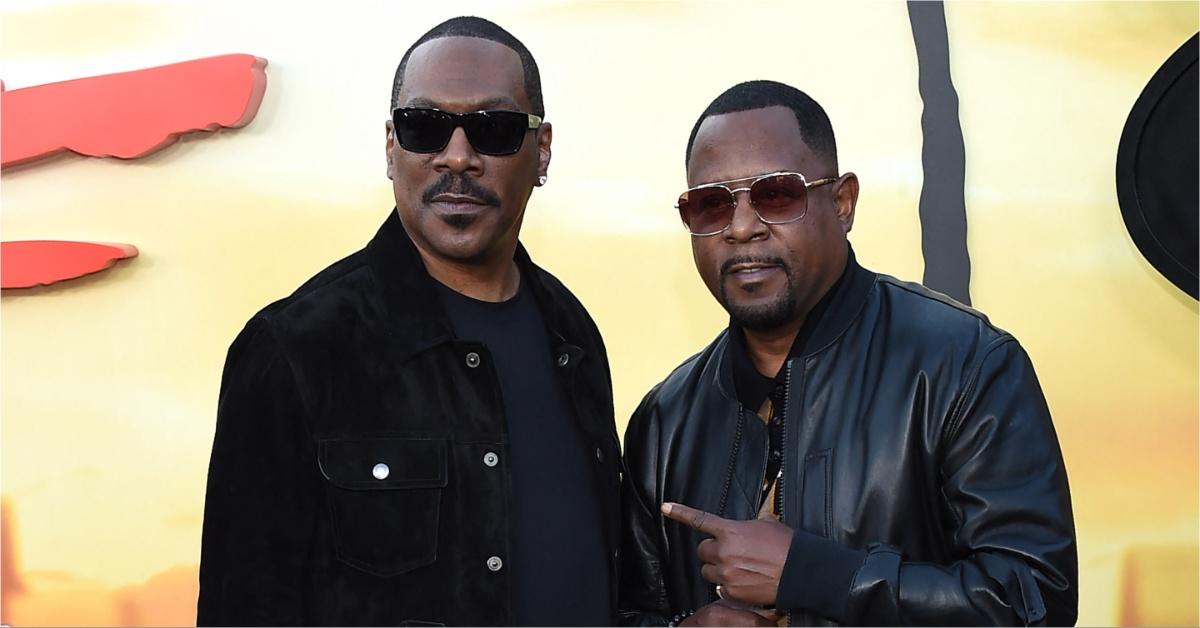 Eddie Murphy and Martin Lawrence attend the World Premiere of “Beverly Hills Cop: Axel F.” 