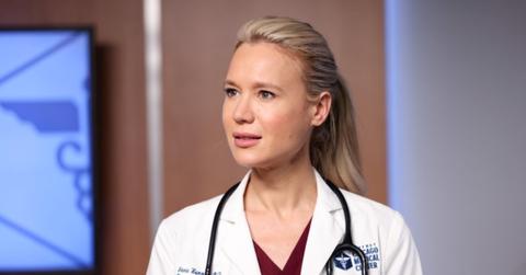 Dr. Stevie Hammer on 'Chicago Med'.