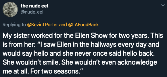 ellen is mean