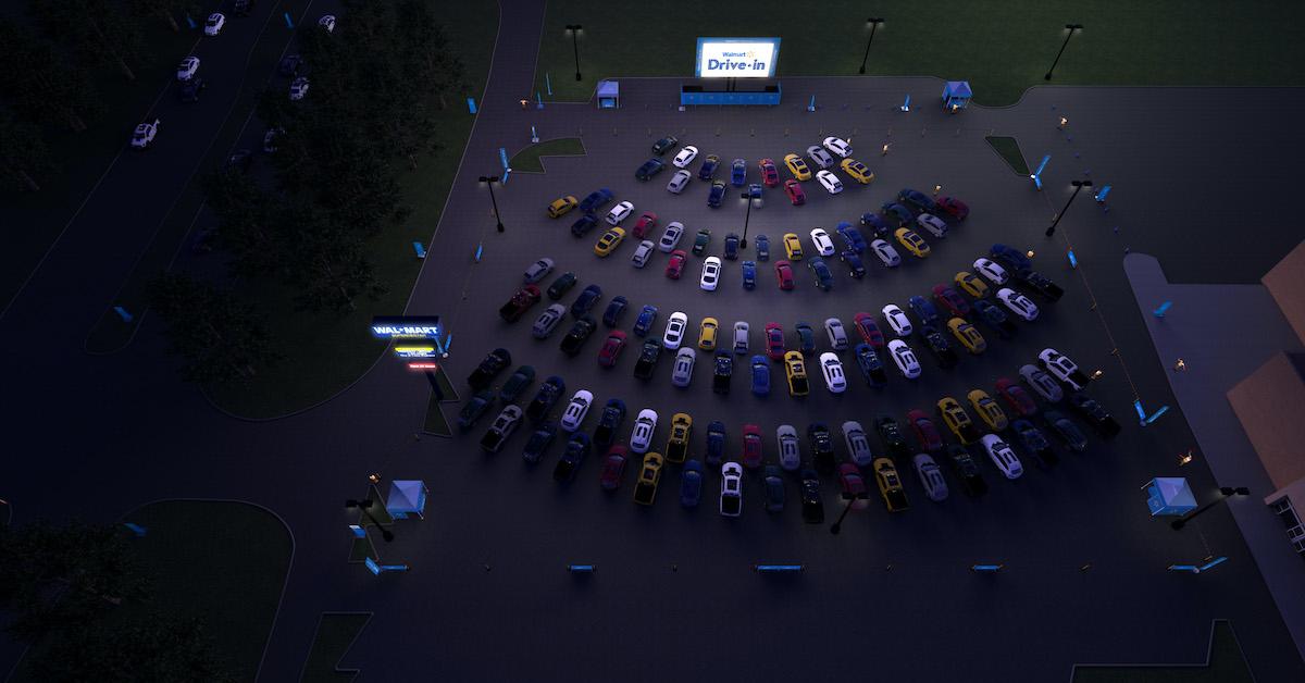 walmart drive in image