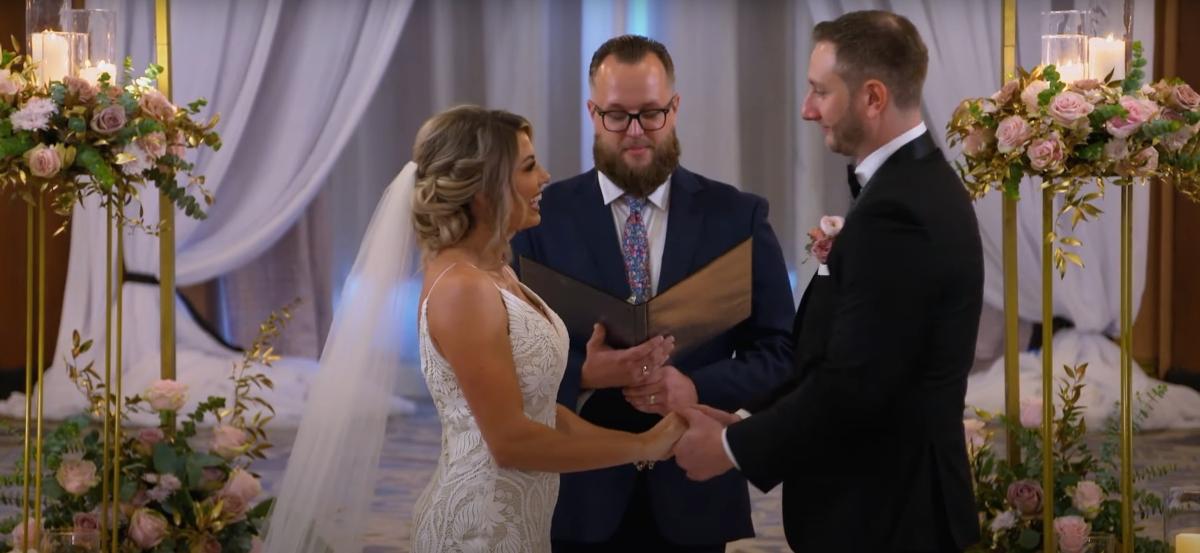 Madison and Allen get married on MAFS