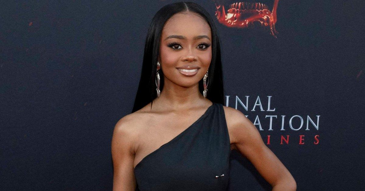 Skai Jackson at the 'Final Destination Bloodlines' world premiere.