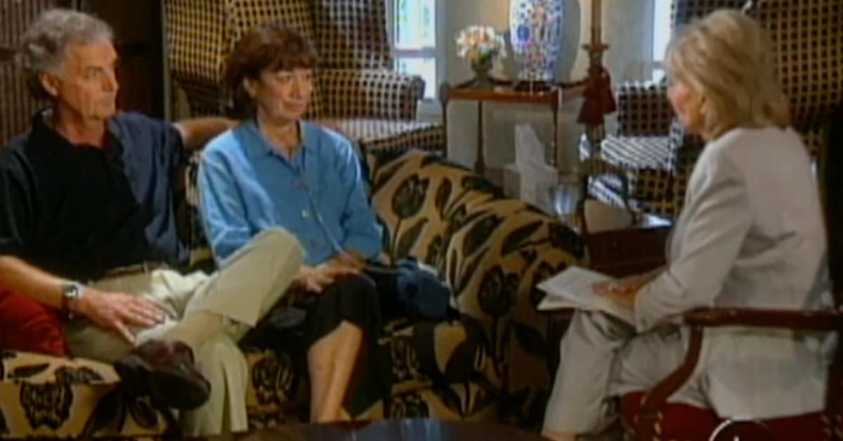 Scott Peterson's parents Lee and Jackie Peterson during 2004 interview with Barbara Walters