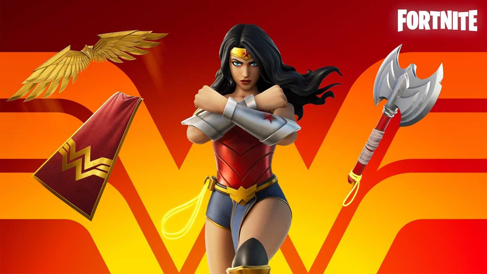 Wonder Woman Fortnite skin