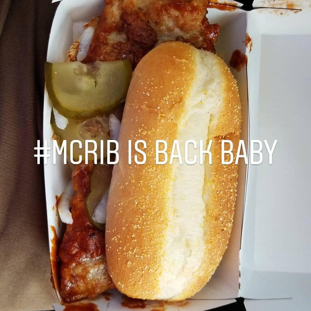 Where Is the McRib Available? It Will Return to McDonald's in 2021