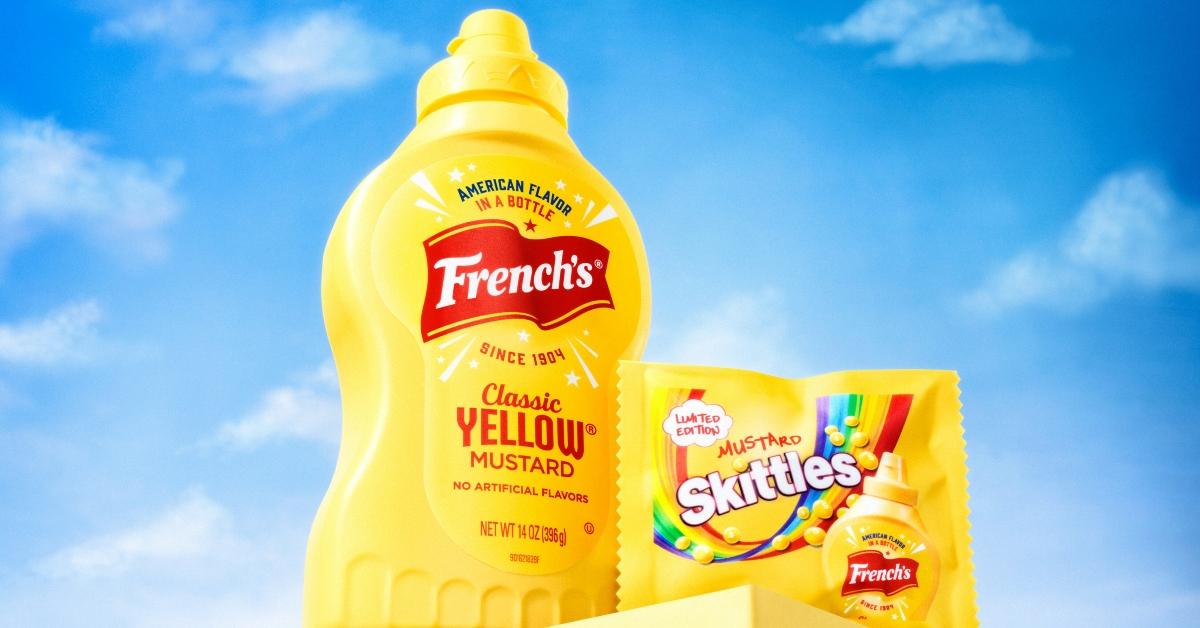 French's Mustard and SKITTLES released limited-edition candy.