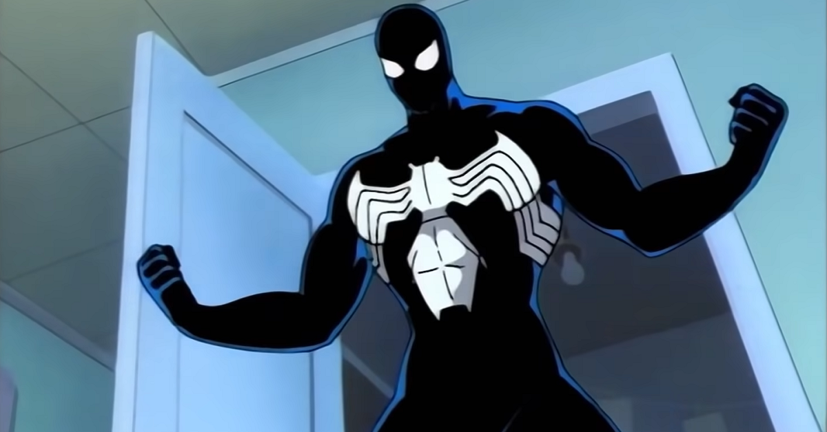 Spiderman black suit