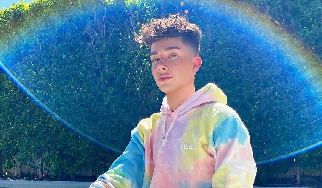 James charles discount merch tie dye