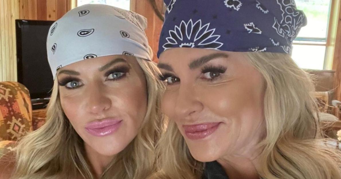 'The Real Housewives of Orange County' stars Taylor Armstrong and Jennifer Pedranti pose for a selfie