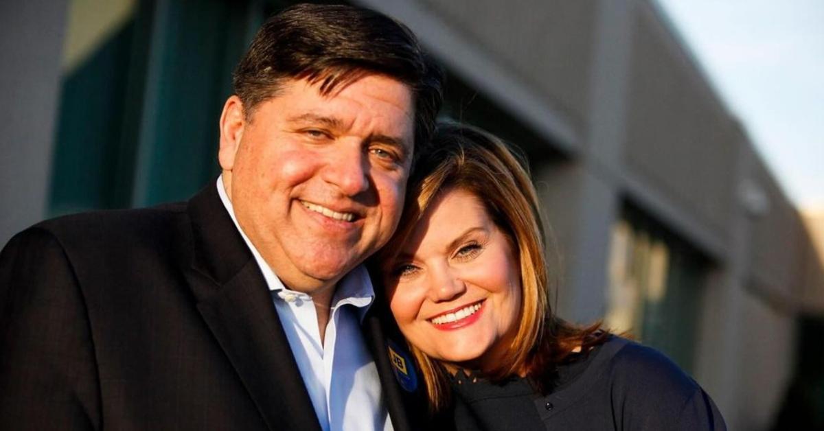 JB Pritzker and wife MK Pritzker 