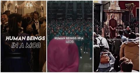 "Human beings in a mob" TikTok