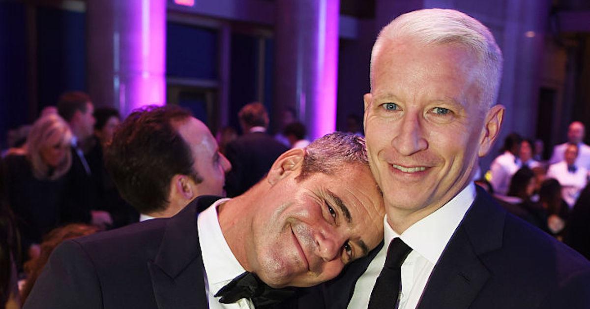 Andy Cohen and Anderson Cooper