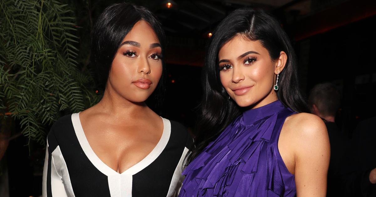 Jordyn Woods and Kylie Jenner attend the Marie Claire Image Maker Awards Show in Los Angeles on Jan. 10, 2017.