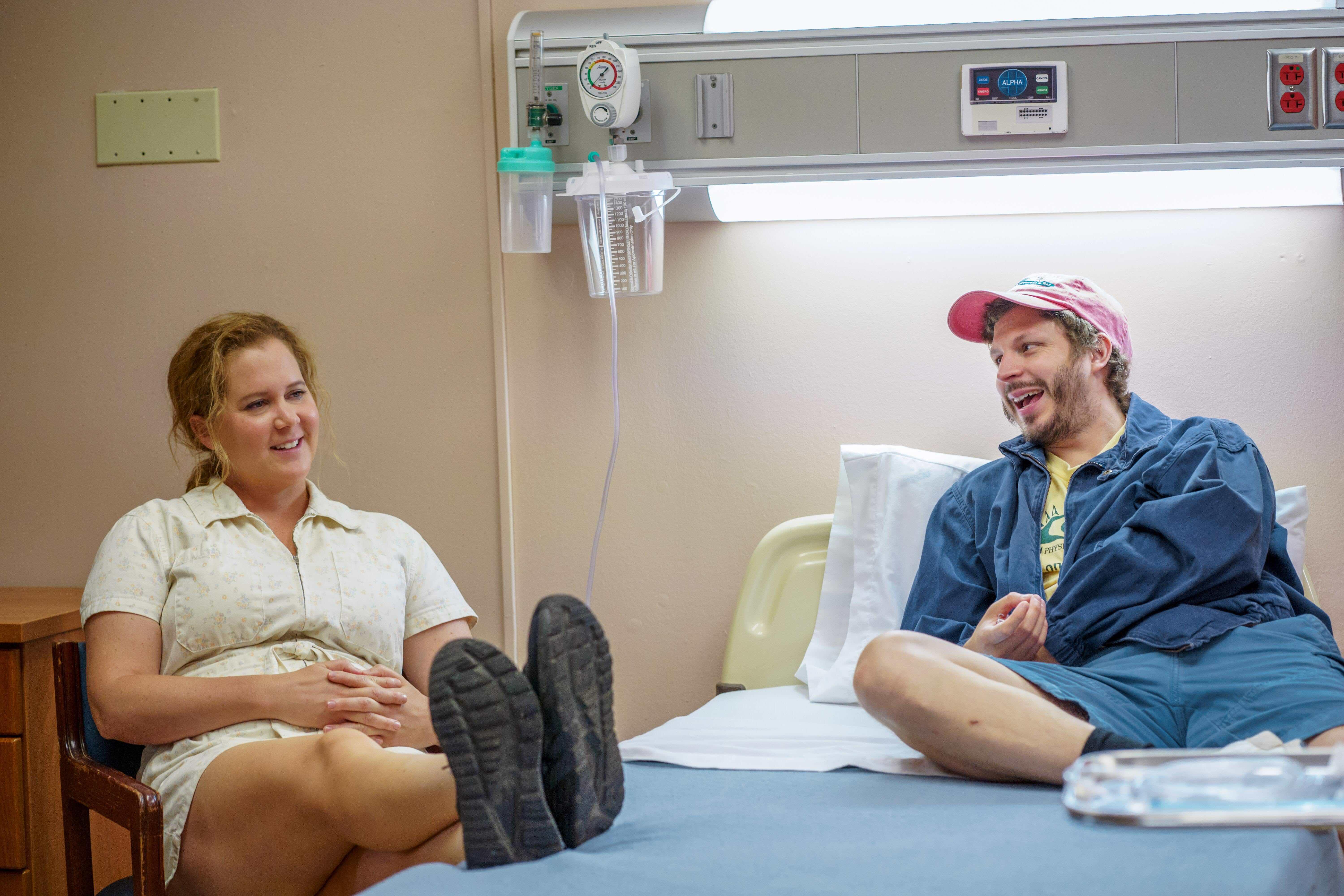 Amy Schumer as Beth and Michael Cera as John in 'Life & Beth.'