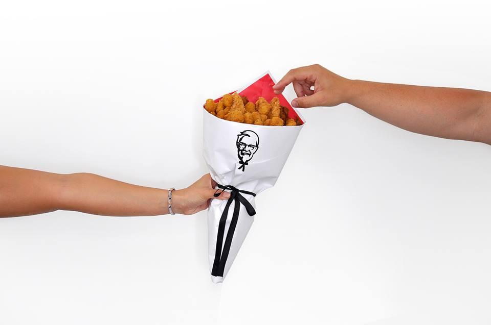 v day kfc bouquet