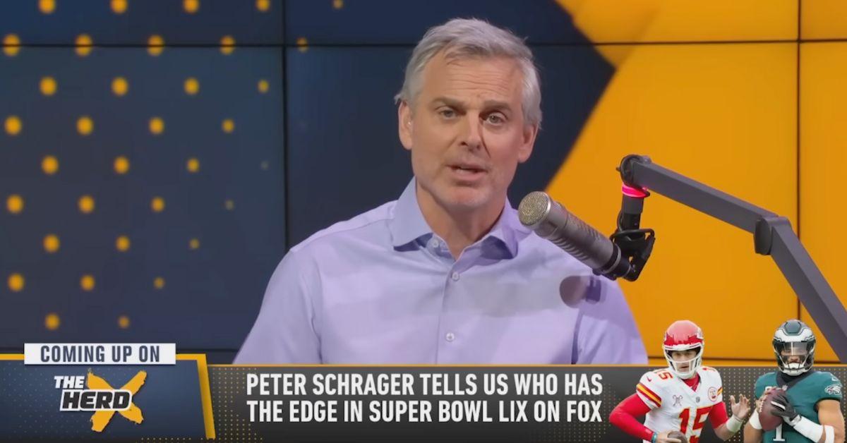 Colin Cowherd talking on The Herd. 