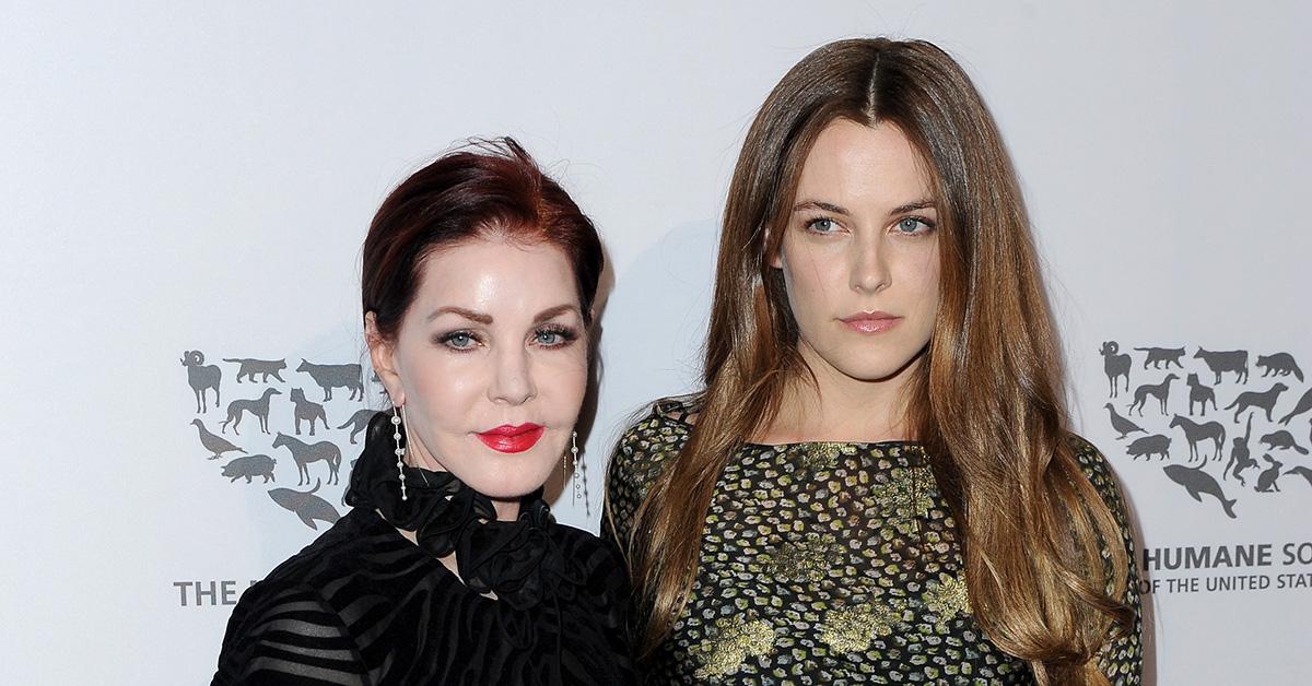 Priscilla Presley and Riley Keough at The Humane Society of the United States' to the Rescue Gala on May 7, 2016