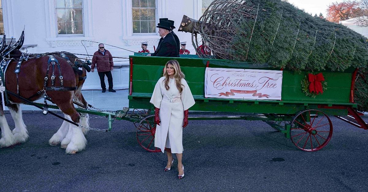 White house christmas decor