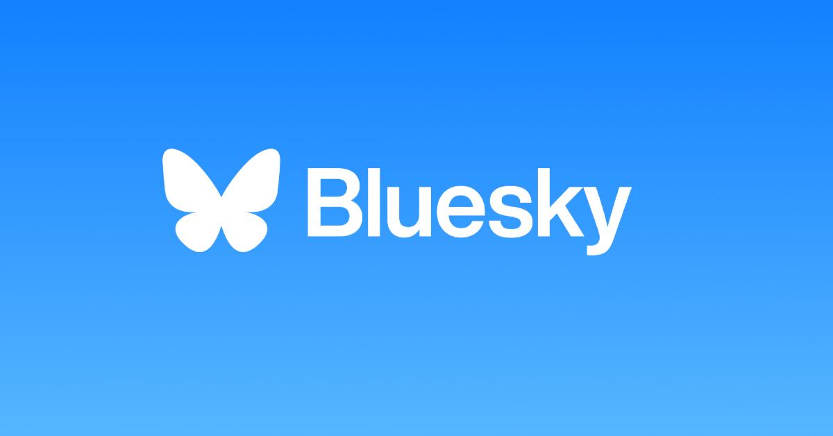 Bluesky official logo.