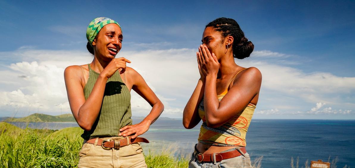 Shan and Liana in 'Survivor 41'