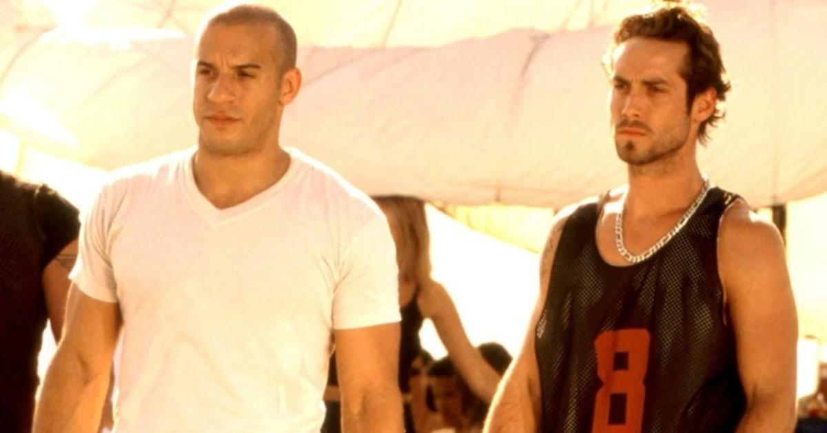 Dom Toretto and Leon in 'The Fast and the Furious'