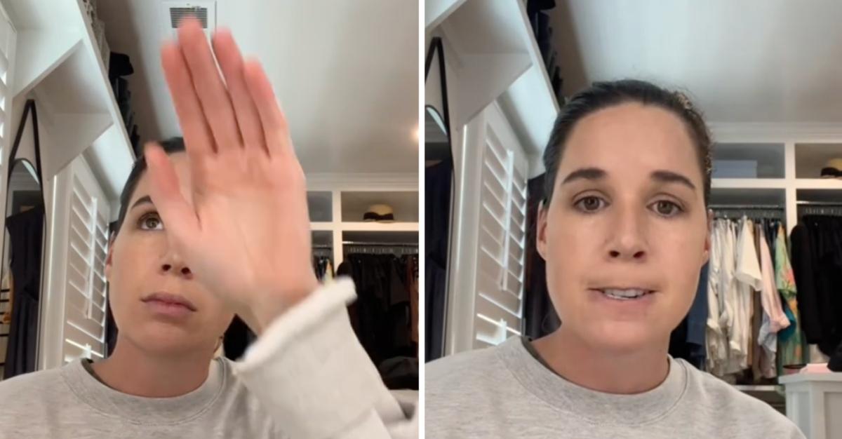 TikTok creator @danaehays shares story about accidentally blessing a Catholic priest during communion