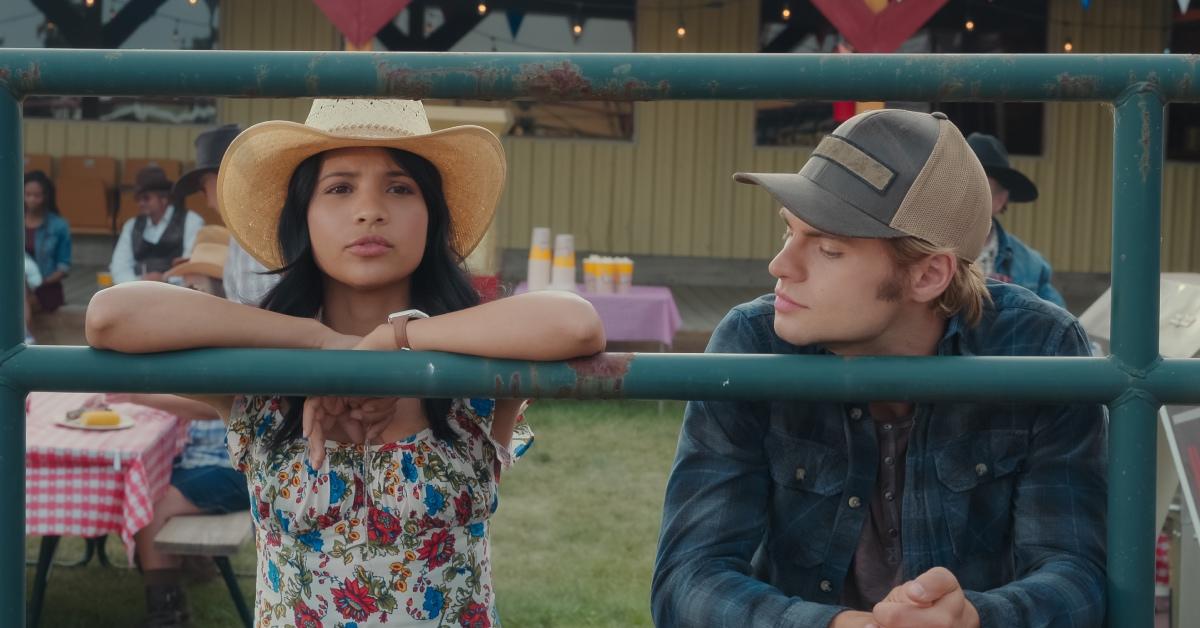 Jackie and Cole at the rodeo in 'My Life With the Walter Boys'