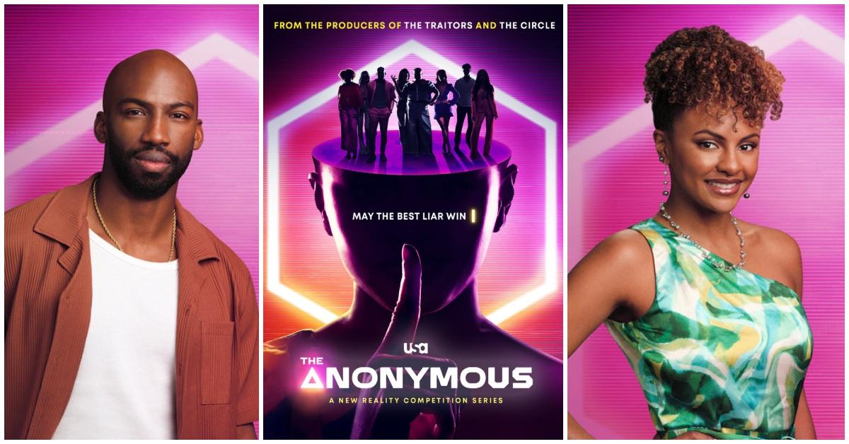 (l-r): Xavier Prather, 'The Anonymous' promo, and Nina Twine