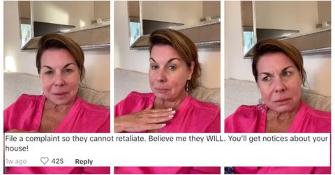 HOA president has keys to woman's home TikTok