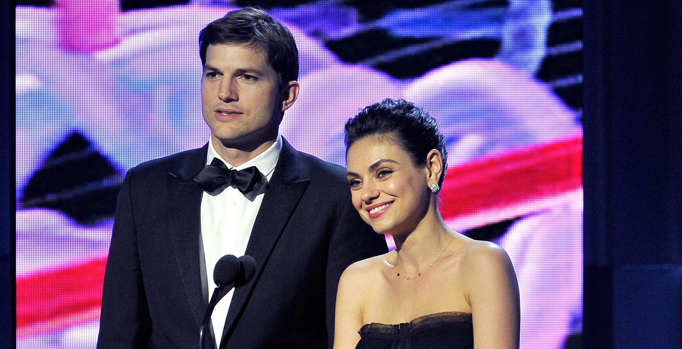 Ashton Kutcher and Mila Kunis