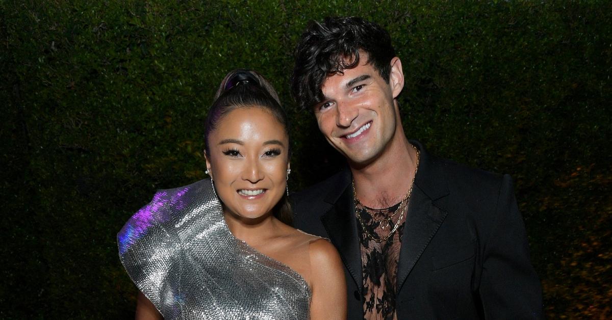 Ashley Park and her boyfriend, Paul Forman, at the 'Emily in Paris' Season 4 premiere.