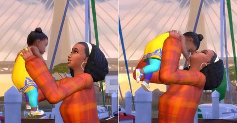 sims 4 infants growing together