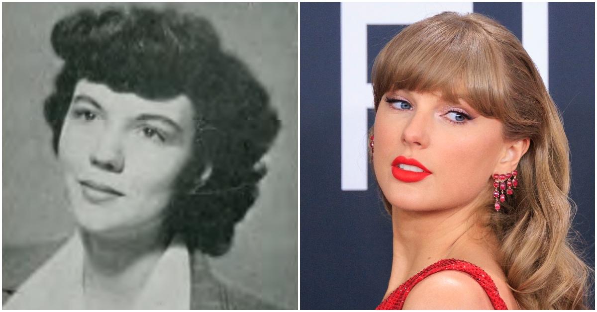 Taylor Swift and her grandmother, Marjorie Finley.