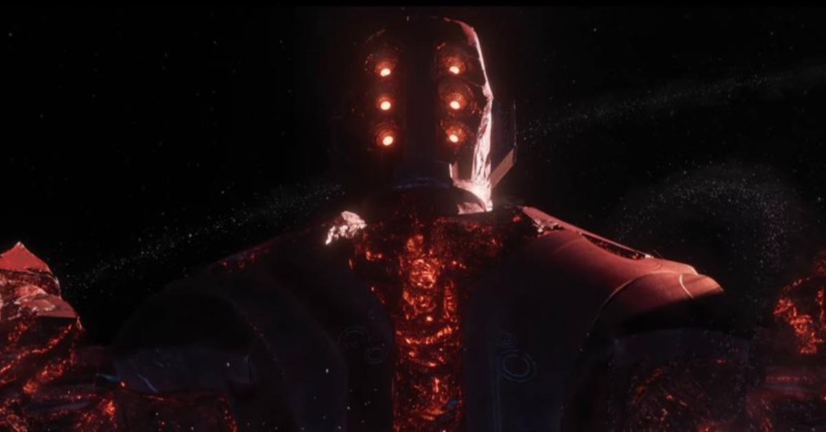 A Celestial in the 'Eternals' trailer.