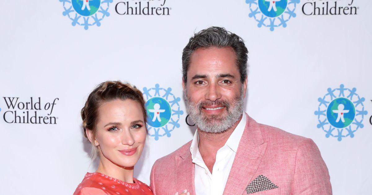 (l-r): Shantel VanSanten and Victor Webster