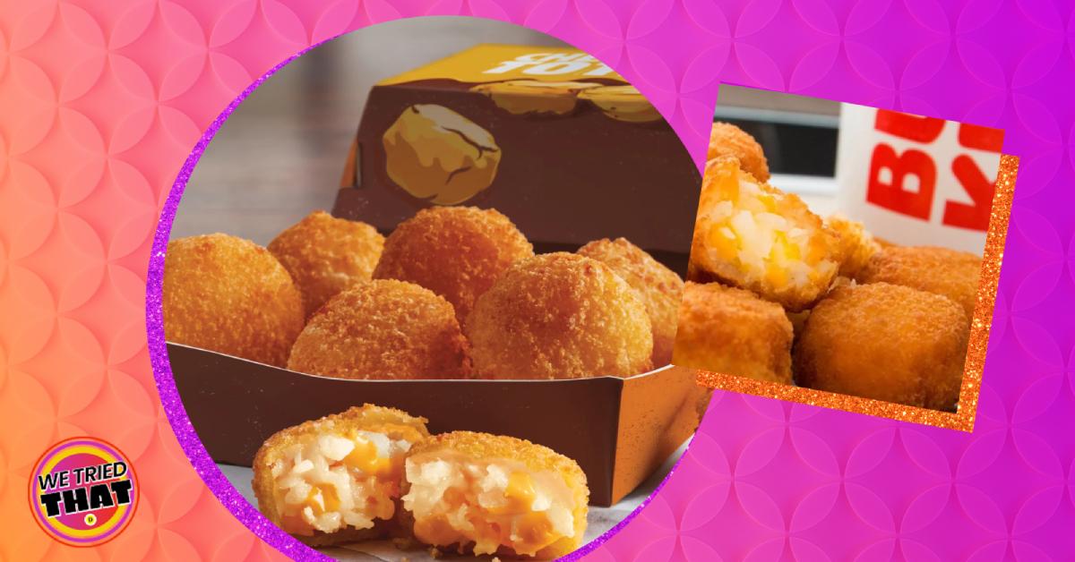 Cheesy tots from on sale burger king