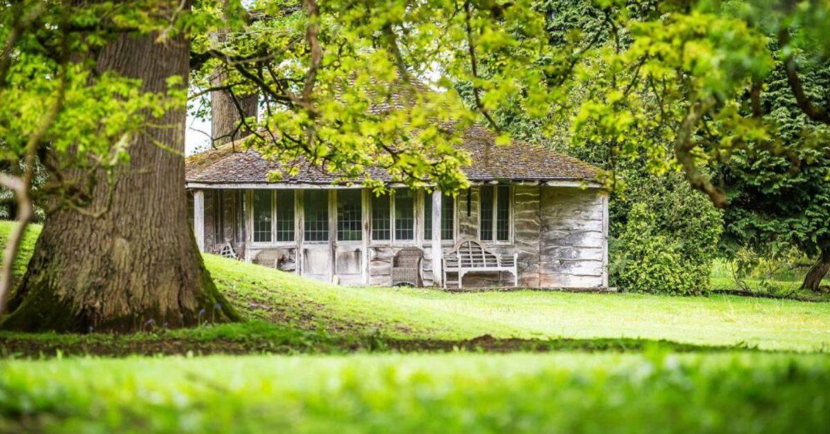 The private cottage located on the grounds of the mansion Adele rented in 2012.