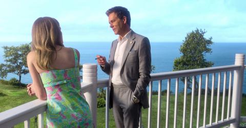 Meghann Fahy and Kevin Bacon in 'Sirens'