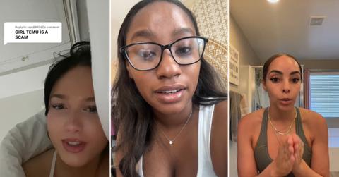 Women discuss how their cards got hacked after shopping on Temu