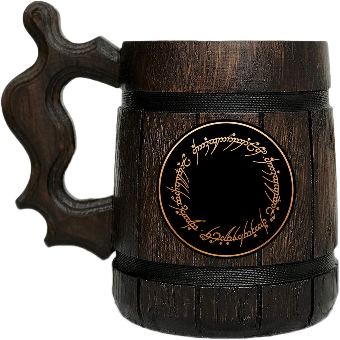 A tavern mug with one ring on it from lord of the rings