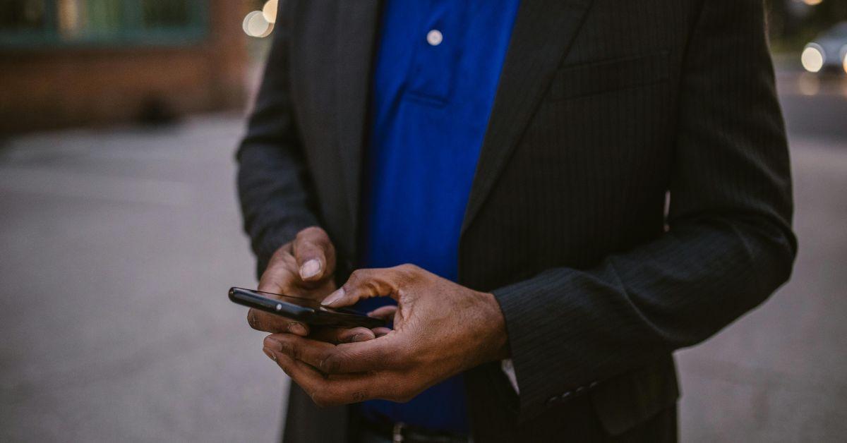 Person Using a Phone