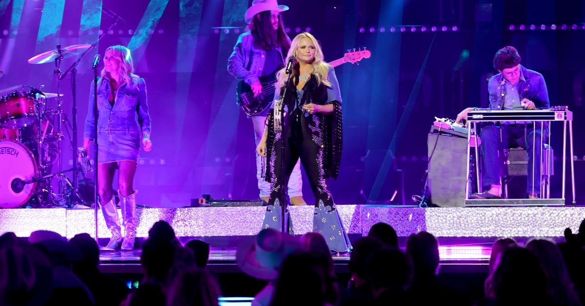 Miranda Lambert performs onstage at The 56th Annual CMA Awards at Bridgestone Arena on November 09, 2022 in Nashville, Tennessee. 