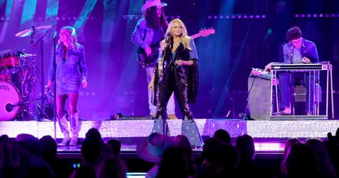 Miranda Lambert performs onstage at The 56th Annual CMA Awards at Bridgestone Arena on November 09, 2022 in Nashville, Tennessee.