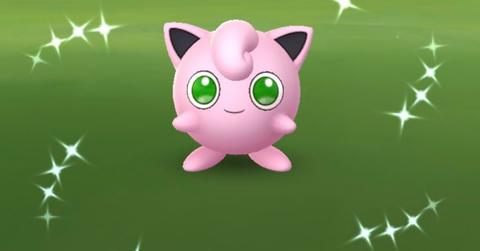 Shiny Jigglypuff in 'Pokémon GO'