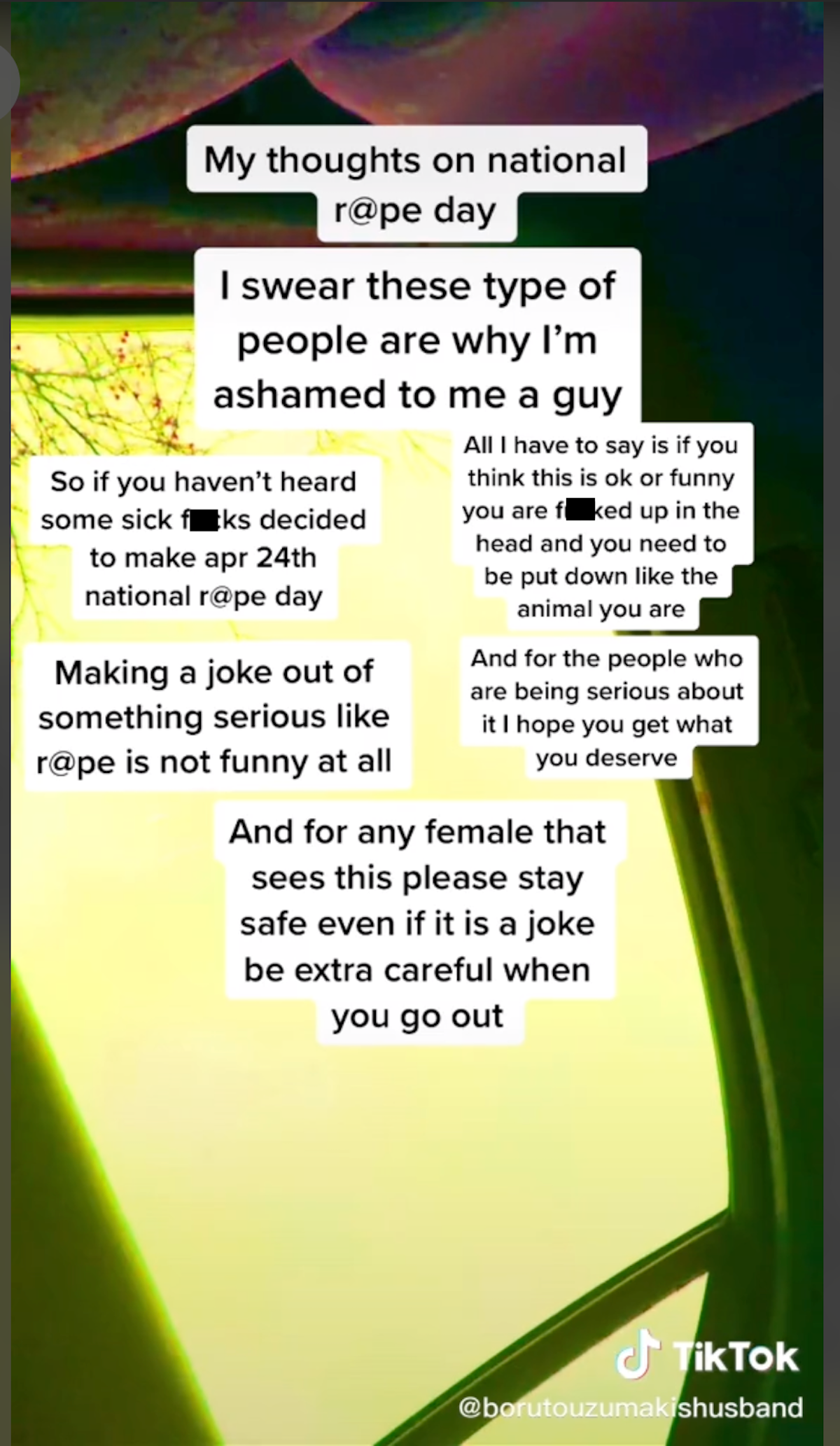 national rape day tiktok