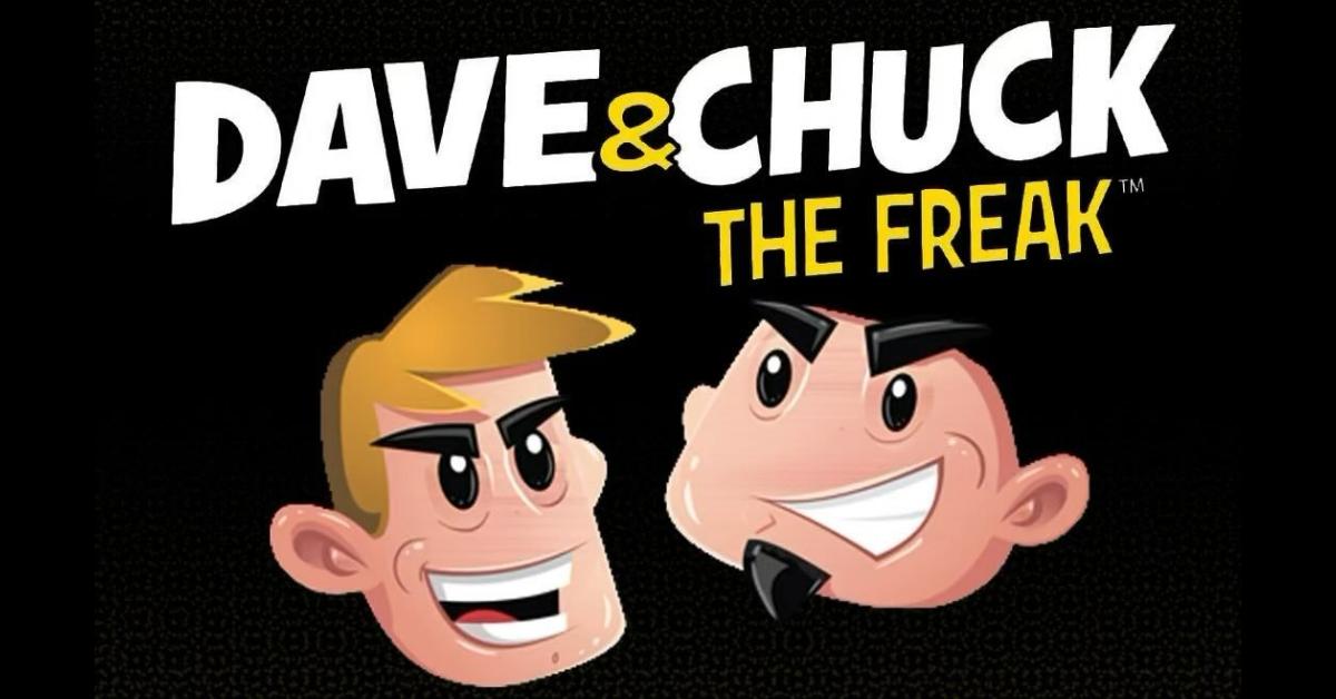 Dave and Chuck the Freak logo.