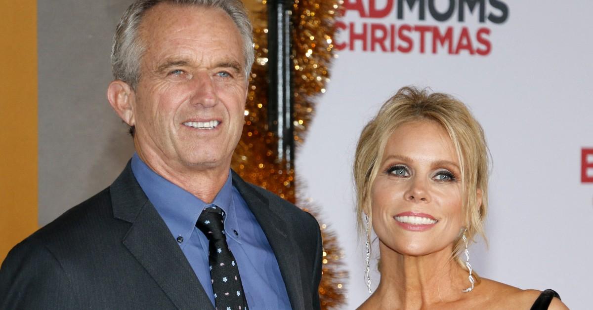 Robert F. Kennedy Jr. and Cheryl Hines at a movie premiere