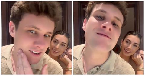 Brianna Chickenfry and her new mystery man in January 2025.