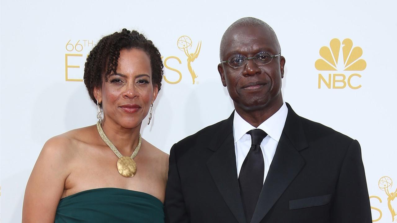 Andre Braugher and his wife, Ami Brabson, at the 66th Annual Primetime Emmy Awards on Aug. 25, 2014 