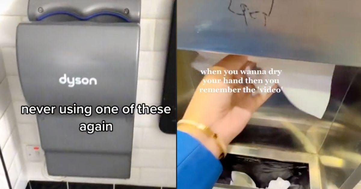 Viral TikTok Video Shows a Hand Dryer With a Blade